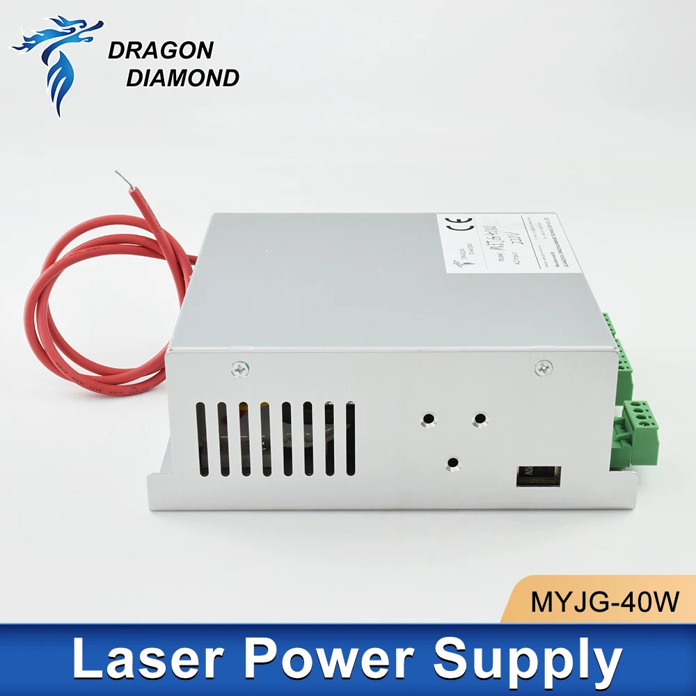 DRAGON DIAMOND K40 Series MYJG 40w CO2 Laser Power Supply 110V/220V For Laser Tube Engraving Cutting Machine