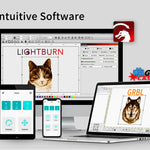 TwoTrees TTS-55 Pro Laser Engraver With Wifi Offline Control 80W Laser Engraving Cutting Machine 445±5nm Blue Light Cnc Machine