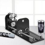 VEVOR Laser Engraving Machine Rotary Axis 80mm 3-Jaw Spiral Chuck CNC Router Axis Measuring for CO2 Laser Engraver