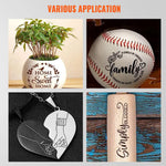 VEVOR Laser Engraving Machine Rotary Axis 80mm 3-Jaw Spiral Chuck CNC Router Axis Measuring for CO2 Laser Engraver