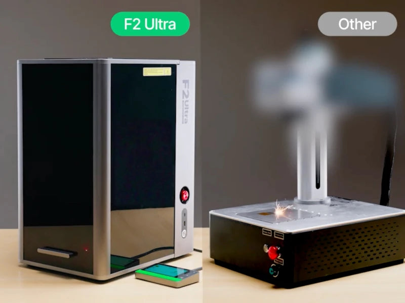 xTool F2 Ultra 60W MOPA & 40W Diode Dual Laser Engraver