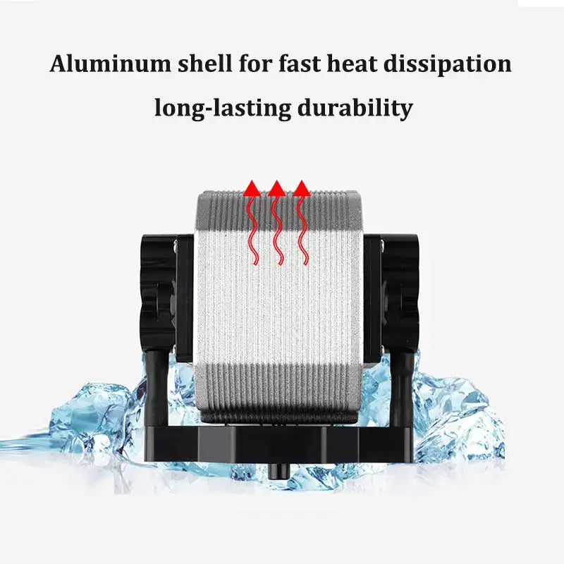 25W 54L/Min Laser Air Assist Pump 25W Electrical Air Compressor for Laser Cutting Engraving Machine Adjustable Speed Low Noise