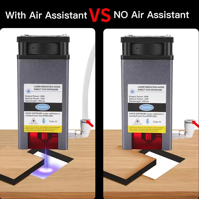 Laser Air Assist Pump AC 110V/220V Air Assist Compressor for Laser Cutter and Engraver Adjustable 10-30 L/Min