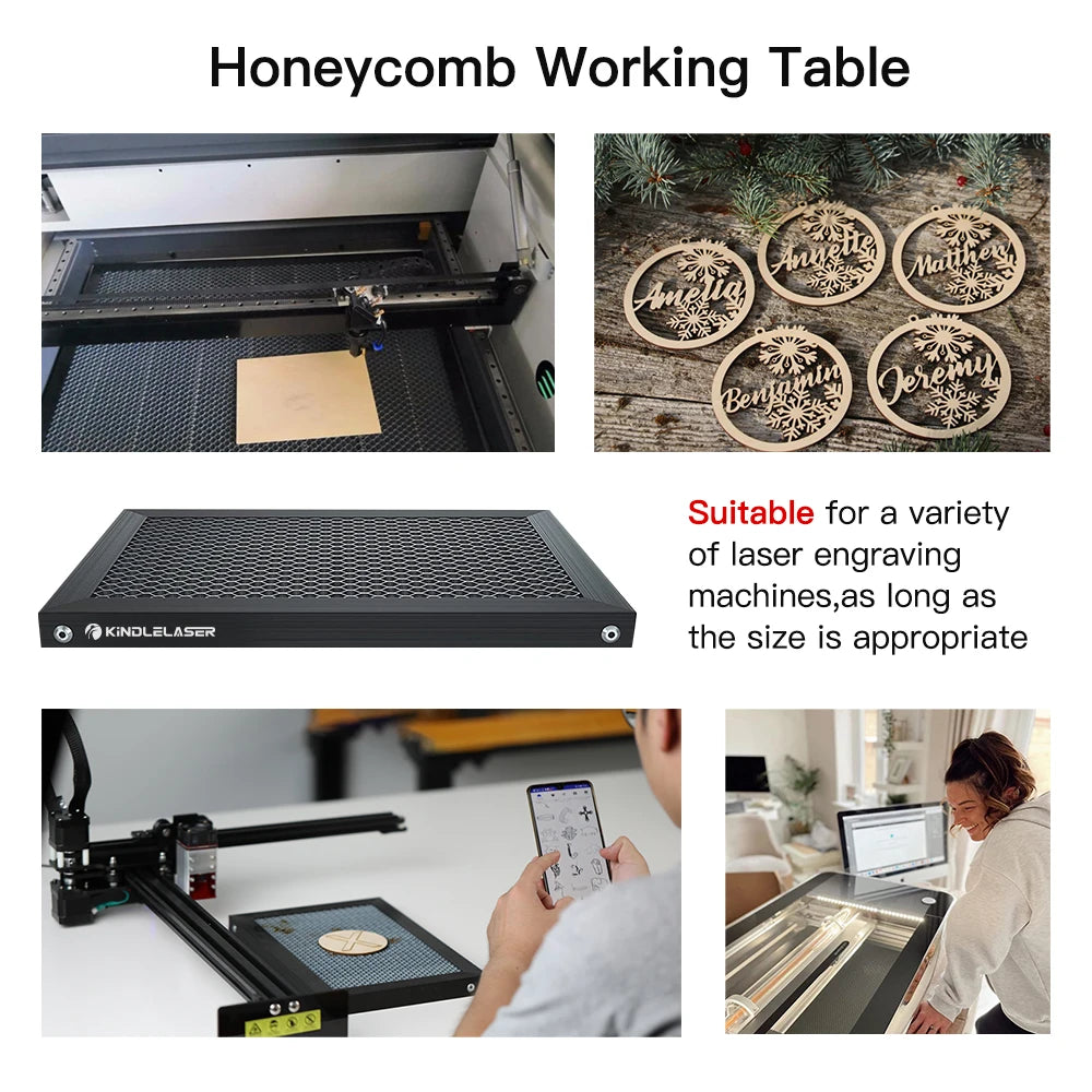 Laser Engraving Machine Fast Speed Cutting Tool Carving Honeycomb Working Table 7.5mm For Co2 Cutting Machine Laser Engraver