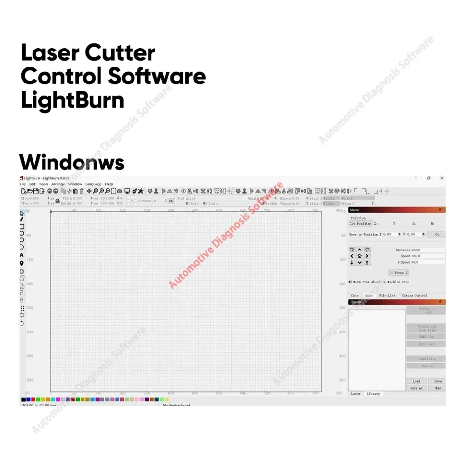 LightBurn 2.1.04 Laser Software | Cutting & Engraving
