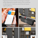 TwoTrees TTS-55 Pro Laser Engraver With Wifi Offline Control 80W Laser Engraving Cutting Machine 445±5nm Blue Light Cnc Machine