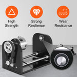 VEVOR Laser Engraving Machine Rotary Axis 80mm 3-Jaw Spiral Chuck CNC Router Axis Measuring for CO2 Laser Engraver