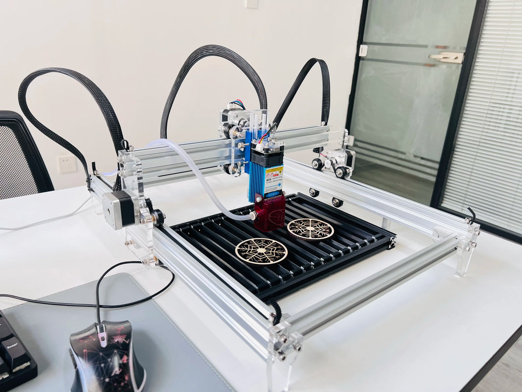 40W 80W Laser Module Optical Power 10W Laser Engraver, Air Assist & Laser Shield Diode CNC Cutter & Laser Engraving Machine