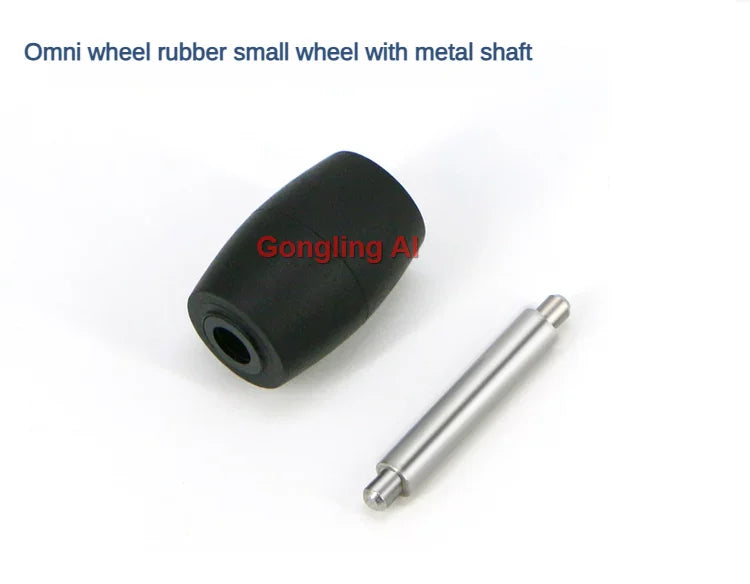 40Kg Load Omnidirectional Wheel Aluminum Alloy Fulai Tires 127 152 203mm Omni Wheel Robot Ros Platform Omnidirectional Motion