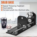 VEVOR Laser Engraving Machine Rotary Axis 80mm 3-Jaw Spiral Chuck CNC Router Axis Measuring for CO2 Laser Engraver