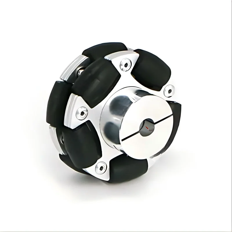 40Kg Load Omnidirectional Wheel Aluminum Alloy Fulai Tires 127 152 203mm Omni Wheel Robot Ros Platform Omnidirectional Motion