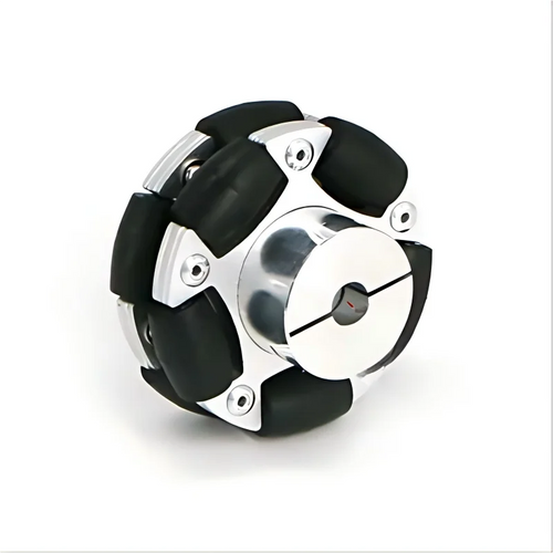 40Kg Load Omnidirectional Wheel Aluminum Alloy Fulai Tires 127 152 203mm Omni Wheel Robot Ros Platform Omnidirectional Motion