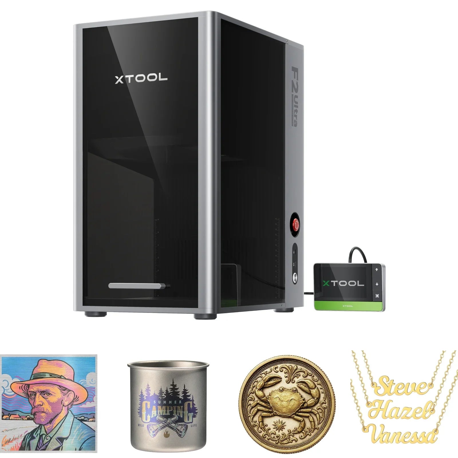 xTool F2 Ultra 60W MOPA & 40W Diode Dual Laser Engraver