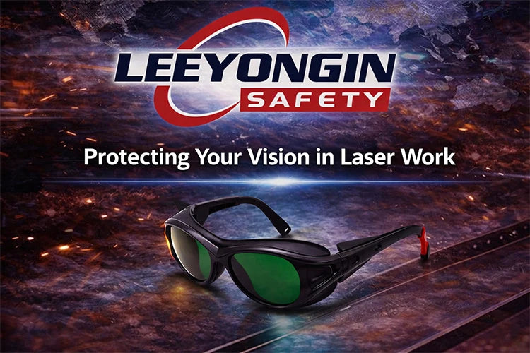 Laser Eyewear Safety Goggles for Engraver Cutter Marking DIY Workshop Fiber Laser Multi Range Eye Protection Glasses 532 1064nm