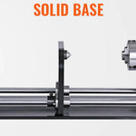 VEVOR Laser Engraving Machine Rotary Axis 80mm 3-Jaw Spiral Chuck CNC Router Axis Measuring for CO2 Laser Engraver